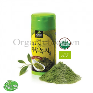 Bột trà xanh hữu cơ Hàn Quốc